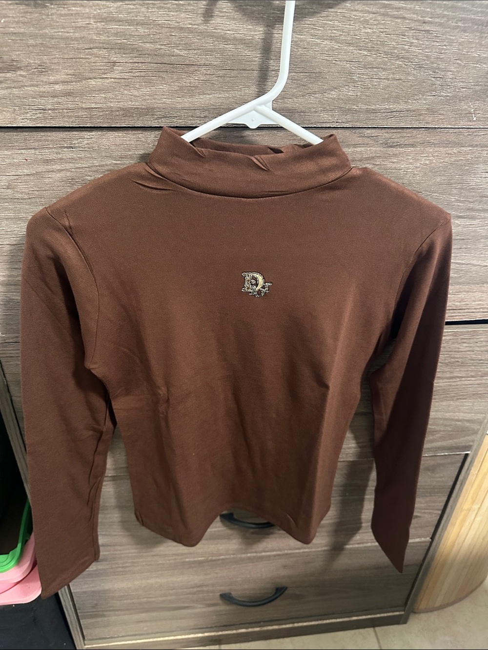 Women's Brown Turtleneck  size S